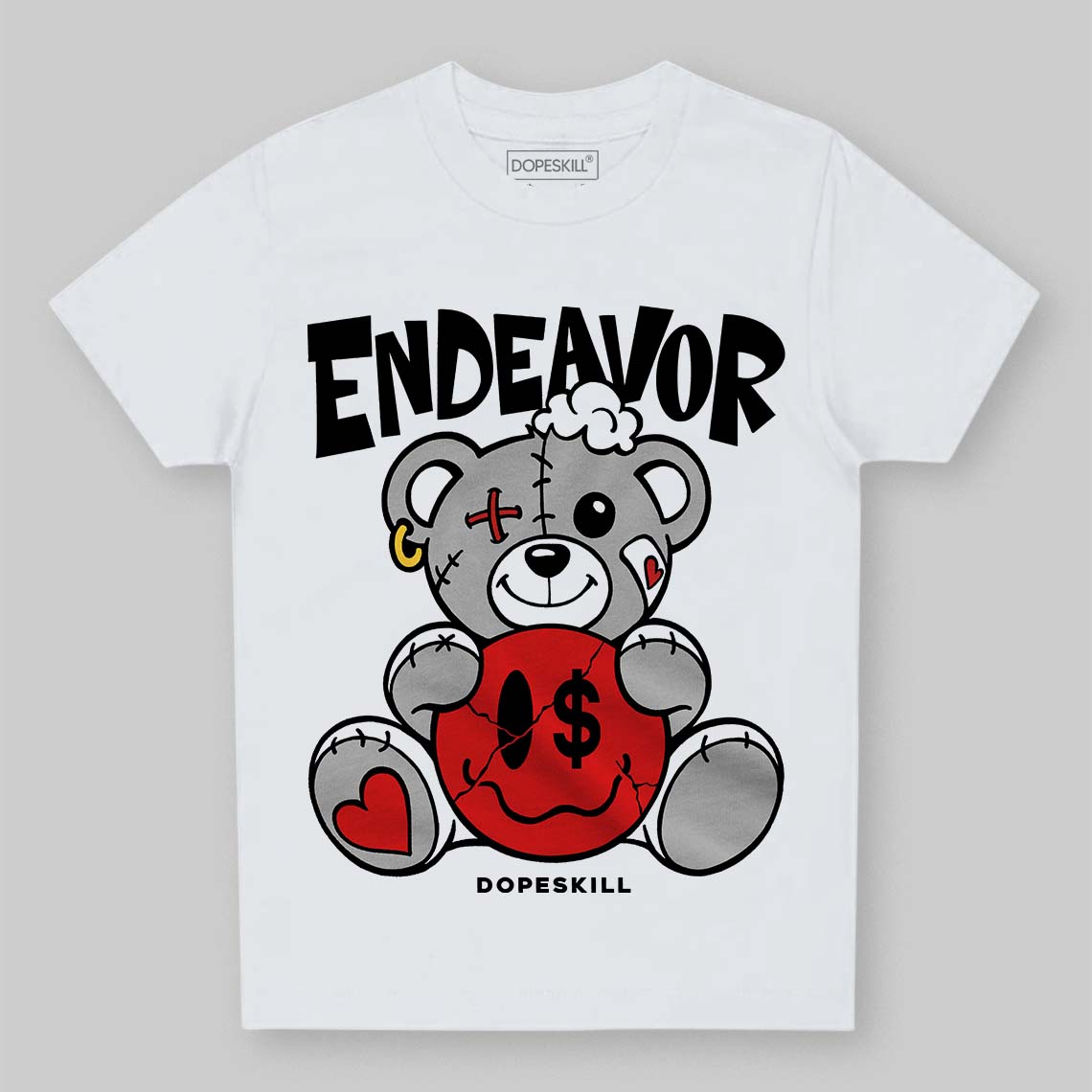 Black and White Sneakers DopeSkill Toddler Kids T-shirt Endeavor Graphic Streetwear - White
