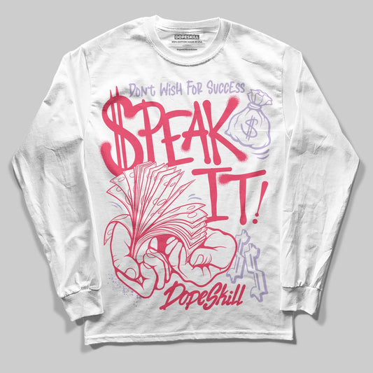 Jordan 5 Low “Peanut Butter Jelly” DopeSkill Long Sleeve T-Shirt Speak It Graphic Streetwear - White