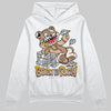 Jordan 4 Retro Cozy Girl DopeSkill Hoodie Sweatshirt Born To Be Rich Graphic Streetwear - White