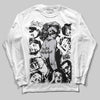 Grey Sneakers DopeSkill Long Sleeve T-Shirt Built Different Graphic Streetwear - White