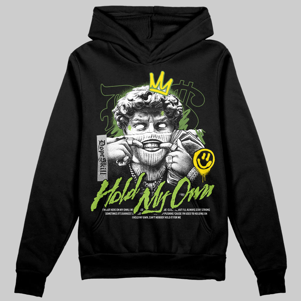 Dunk Low Chlorophyll DopeSkill Hoodie Sweatshirt In My Way Graphic Streetwear - Black