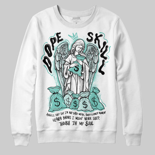 Jordan 11 Low "Igloo" DopeSkill Sweatshirt Angels Graphic Streetwear - White