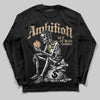 TAN Sneakers DopeSkill Long Sleeve T-Shirt Ambition Graphic Streetwear - black