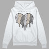 Grey Sneakers DopeSkill Hoodie Sweatshirt Slime Drip Heart Graphic Streetwear - White
