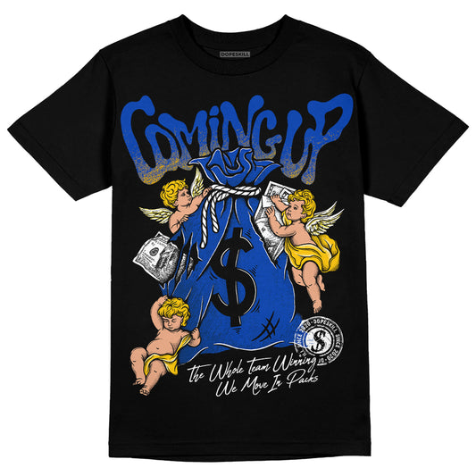 Jordan 14 “Laney” DopeSkill T-Shirt Money Bag Coming Up Graphic Streetwear - Black