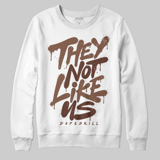 Harris Tweed x Wmns Dunk Low 'Sesame' DopeSkill Sweatshirt They Not Like Us Graphic Streetwear - White
