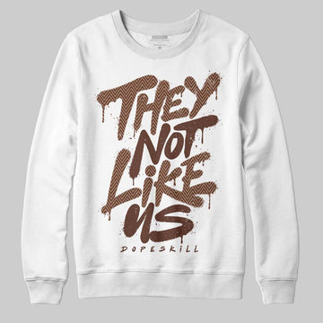 Harris Tweed x Wmns Dunk Low 'Sesame' DopeSkill Sweatshirt They Not Like Us Graphic Streetwear - White