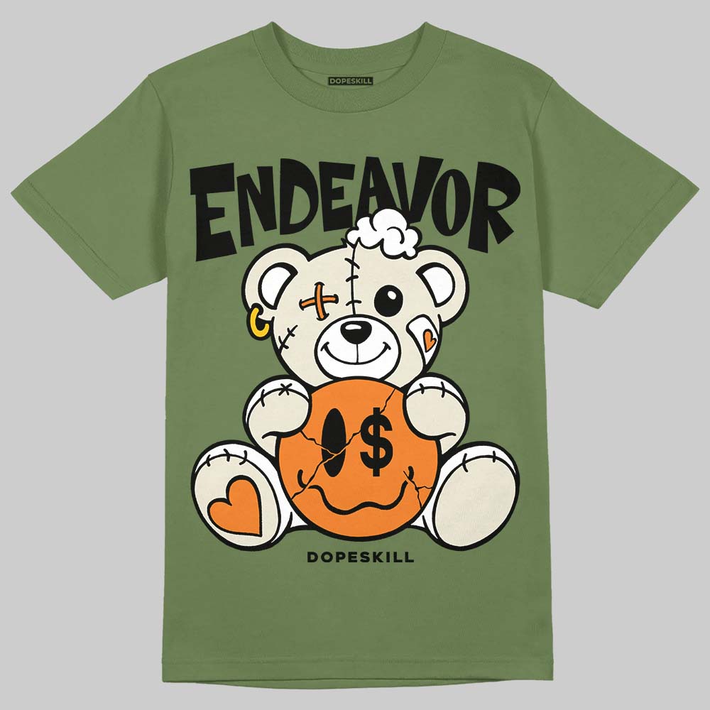 Jordan 4 Retro OG SP Undefeated (2025) DopeSkill T-Shirt Endeavor Graphic Streetwear - Military Green