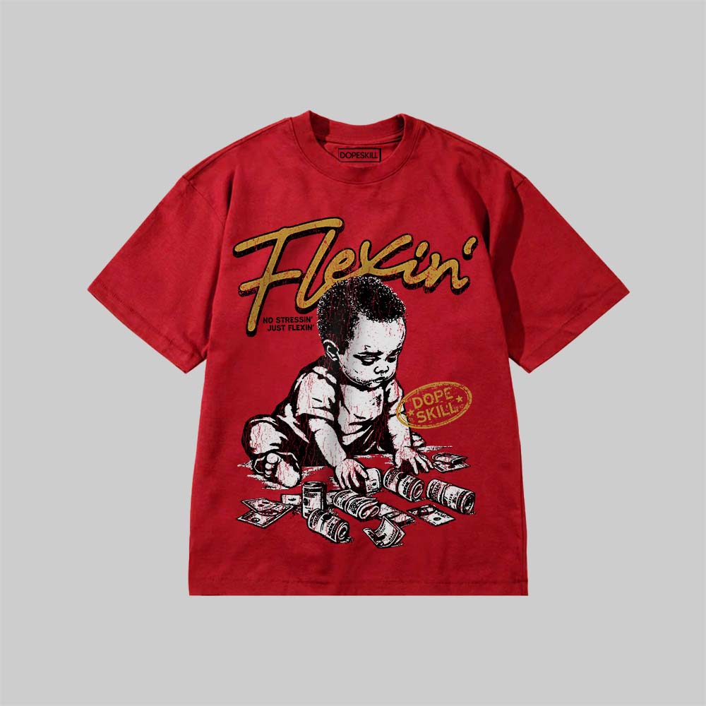 Flexin' DopeSkill Premium T-shirt Streetwear - Red