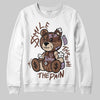 Harris Tweed x Wmns Dunk Low 'Sesame' DopeSkill Sweatshirt Smile Through The Pain Graphic Streetwear - White