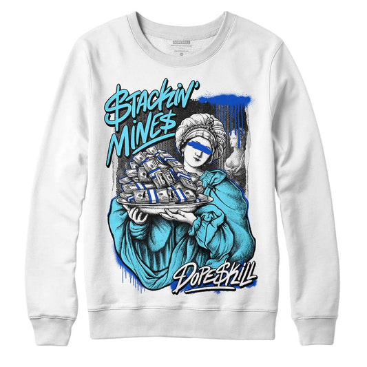 Dunk Low Argon DopeSkill Sweatshirt Stackin Mines Graphic Streetwear - WHite