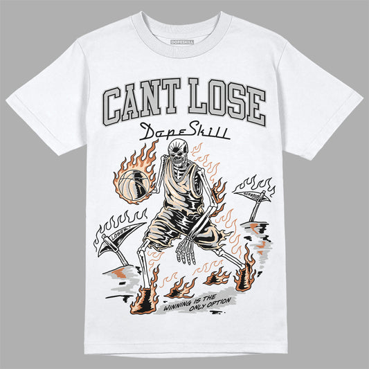 Jordan 3 Craft “Ivory” DopeSkill T-Shirt Cant Lose Graphic Streetwear - White 