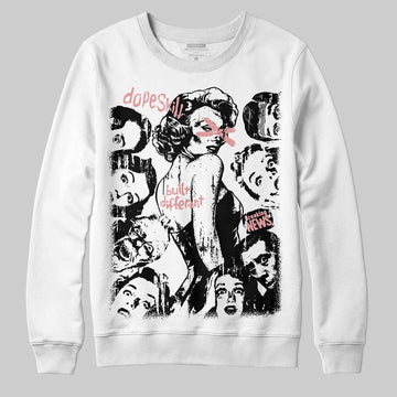 Harris Tweed x Wmns Dunk Low 'Black Phantom' DopeSkill Sweatshirt Built Different Graphic Streetwear - White