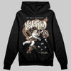 Jordan 4 Retro Cozy Girl DopeSkill Hoodie Sweatshirt Nevermind Graphic Streetwear - black