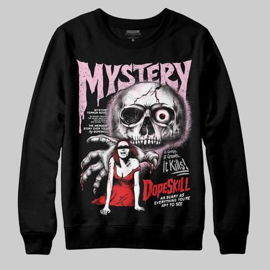 Awake NY x Air Jordan 5 Arctic Pink DopeSkill Sweatshirt Mystery Ghostly Grasp Graphic Streetwear - Black