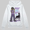 PURPLE Sneakers DopeSkill Hoodie Sweatshirt My Grind Won't Let Me Lose Graphic Streetwear - White