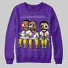 Jordan 12 “Field Purple” DopeSkill Sweatshirt First Sunday Graphic Streetwear - Purple