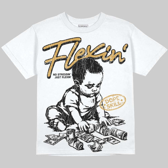 Jordan 11 "Gratitude" DopeSkill Oversize Print T-Shirt Flexin' Graphic Streetwear