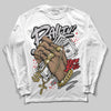 Grey Sneakers DopeSkill Long Sleeve T-Shirt Always Ballin' Graphic Streetwear - White