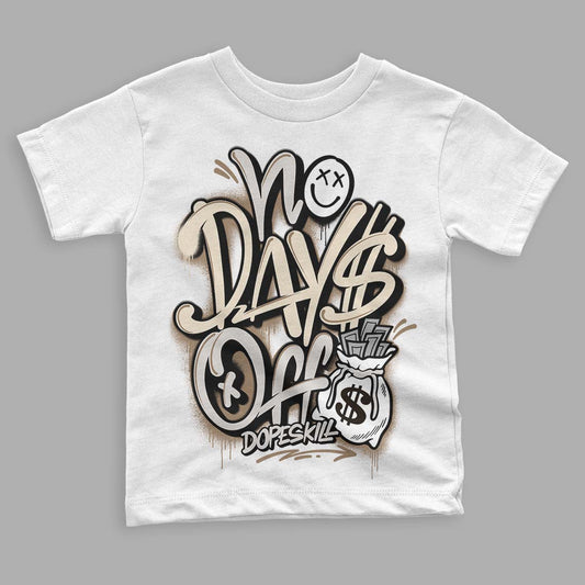 Jordan 5 SE “Sail” DopeSkill Toddler Kids T-shirt No Days Off Graphic Streetwear - WHite