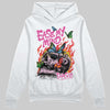 Pink Sneakers DopeSkill Hoodie Sweatshirt Ease My Mind Graphic Streetwear - White