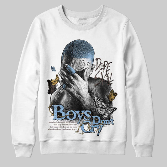 Adidas Handball Spezial ‘Light Blue’ DopeSkill Sweatshirt Boys Don't Cry Graphic Streetwear - White