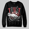 Jordan 11 Retro Low Bred (2025) DopeSkill Sweatshirt Trust No One Graphic Streetwear - Black