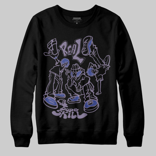 Jordan 1 Retro Low OG Zion Williamson Voodoo Alternate DopeSkill Sweatshirt Real Y2K Players Graphic Streetwear - Black
