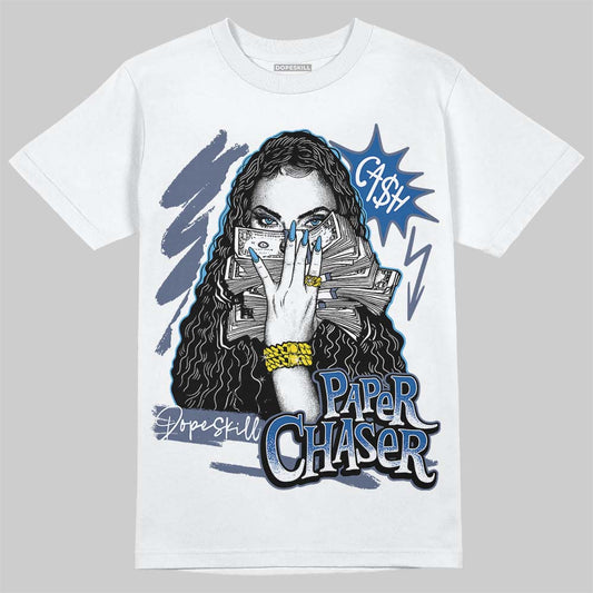 Jordan 11 Retro Low Diffused Blue DopeSkill T-Shirt NPC Graphic Streetwear - White