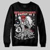 Jordan 11 Retro Low Bred (2025) DopeSkill Sweatshirt Threat Graphic Streetwear - black