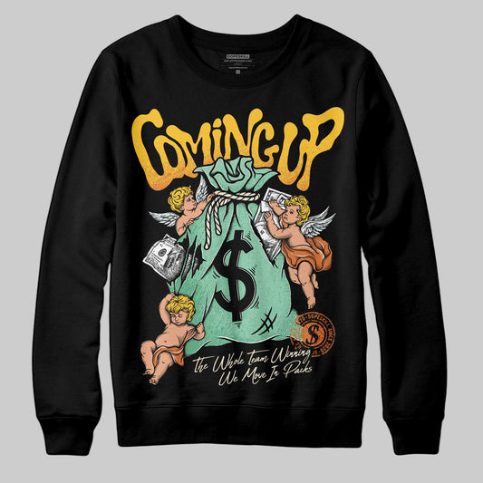 SB Dunk Low Rodeo Tourmaline DopeSkill Sweatshirt Money Bag Coming Up Graphic Streetwear - Black