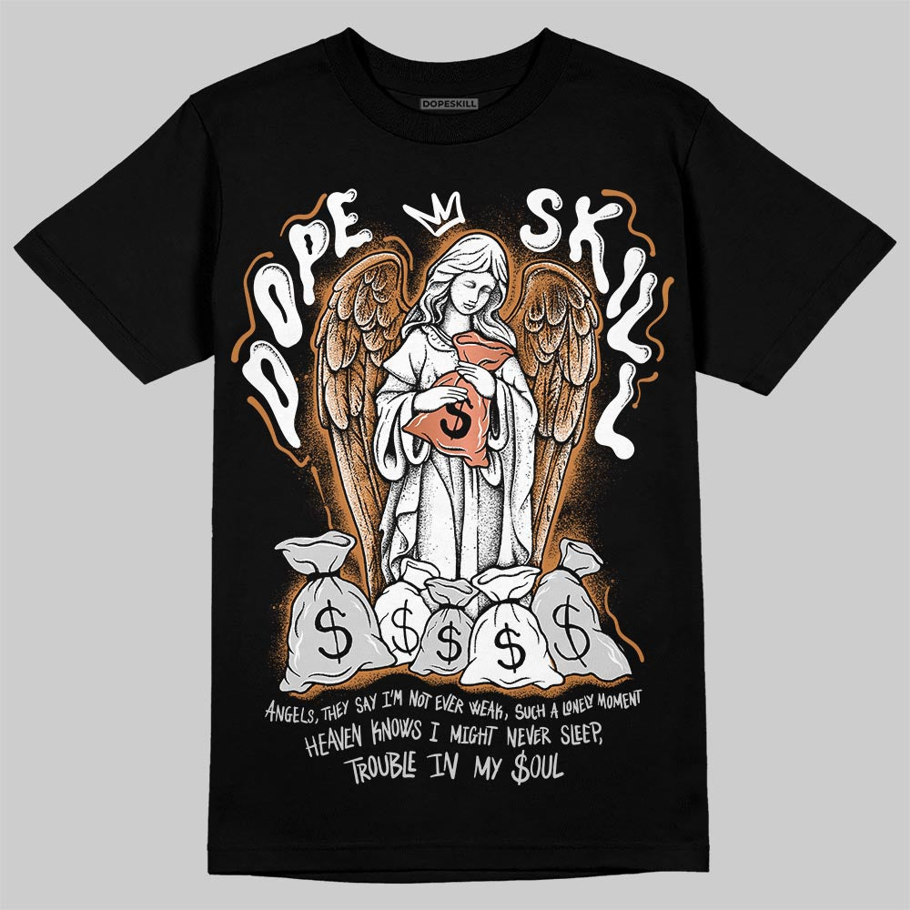 Jordan 14 Golf "US Open" DopeSkill T-Shirt Angels Graphic Streetwear - black