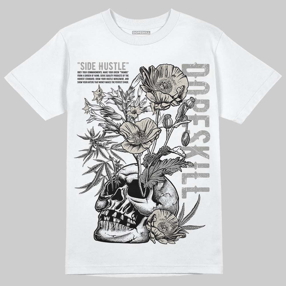 Jordan 3 Retro Pure Money DopeSkill T-Shirt Side Hustle Graphic Streetwear - White