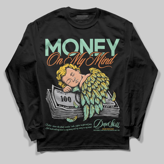 SB Dunk Low Rodeo Tourmaline DopeSkill Long Sleeve T-Shirt MOMM Graphic Streetwear - Black