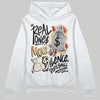 Jordan 12 Retro 'Taxi' 2025 DopeSkill Hoodie Sweatshirt Real Ones Move In Silence Graphic Streetwear - White