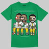 Green Sneakers DopeSkill T-Shirt First Sunday Graphic Streetwear - Irish Green