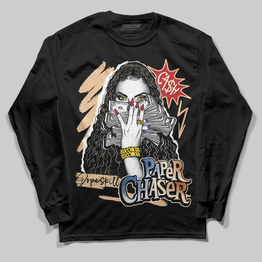 Jordan 17 Retro Low SP Infinite Archives DopeSkill Long Sleeve T-Shirt NPC Graphic Streetwear - Black