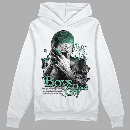 Green Glow 3s DopeSkill Hoodie Sweatshirt Boys Don't Cry Graphic