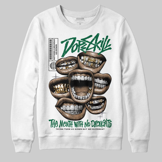 Asics GT-2160 ‘Shamrock Green’ DopeSkill Sweatshirt The Mouth With No Droughts Graphic Streetwear - White