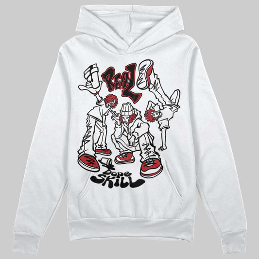 Jordan 14 Golf “Last Shot” DopeSkill Hoodie Sweatshirt Real Y2K Players Graphic Streetwear - White