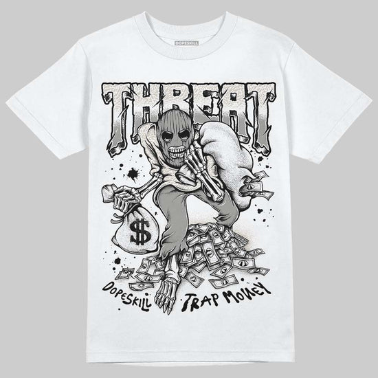Jordan 3 Retro Pure Money DopeSkill T-Shirt Threat Graphic Streetwear - White