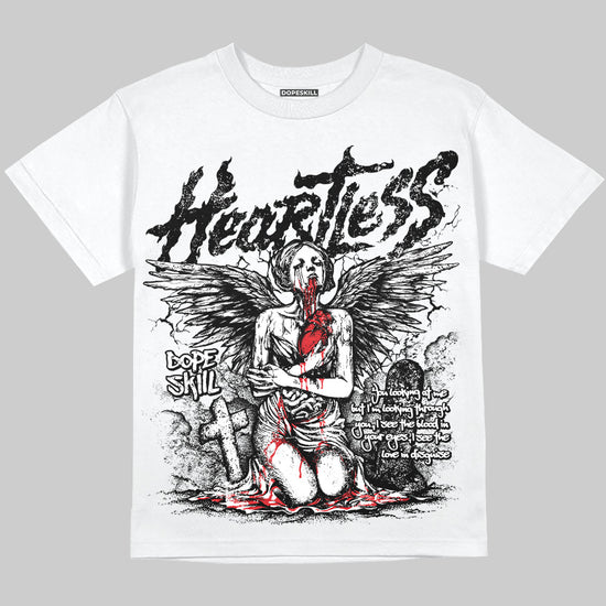 Dunk Low Panda White Black DopeSkill Oversize Print T-Shirt Heartless Graphic Streetwear
