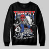 Jordan 3 “Seoul 2.0” DopeSkill Sweatshirt Threat Graphic Streetwear - Black