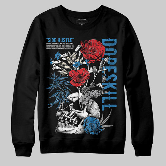 Jordan 3 Retro OG Rare Air DopeSkill Sweatshirt Side Hustle Graphic Streetwear - Black