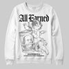 Grey Sneakers DopeSkill Sweatshirt All Earned Graphic Streetwear - White
