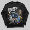 Jordan 4 Retro ‘Dunk From Above’ DopeSkill Long Sleeve T-Shirt Stressless Graphic Streetwear - Black