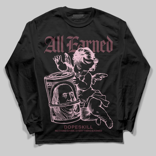 Asics Gel-Cumulus 16 "Port Royal" DopeSkill Long Sleeve T-Shirt All Earned Graphic Streetwear - black