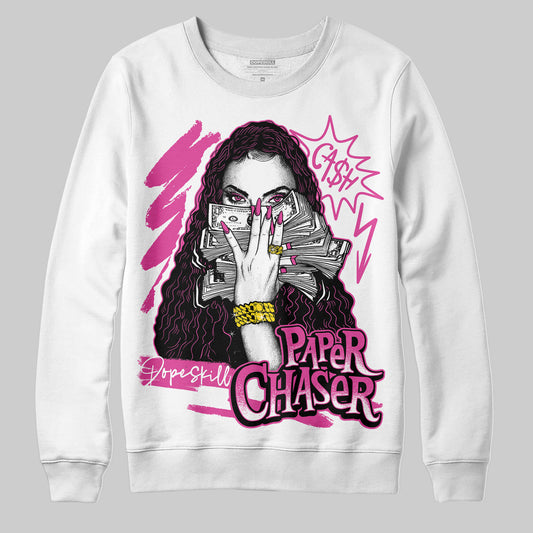 Dunk Low GS “Active Fuchsia” DopeSkill Sweatshirt NPC Graphic Streetwear - WHite
