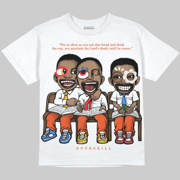 MSCHF Super Normal 2 Orange Milk DopeSkill Oversize Print T-Shirt First Sunday Graphic Streetwear