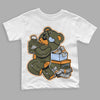 Jordan 5 "Olive" DopeSkill Toddler Kids T-shirt Bear Steals Sneaker Graphic Streetwear - White